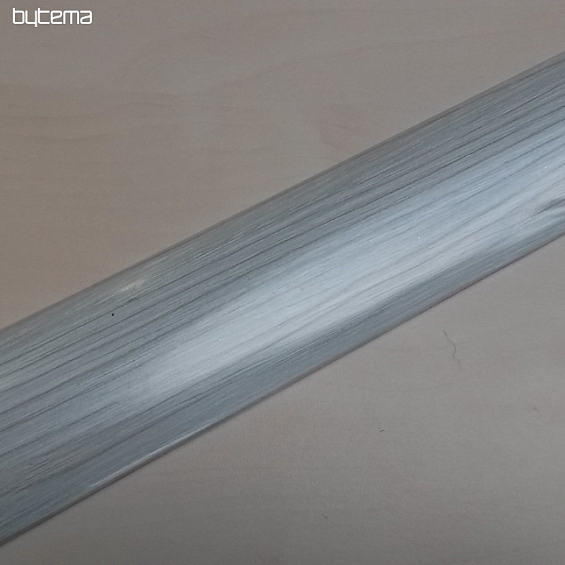 Prechodový profil DUB CARLO šedý 40 mm, samolepiace