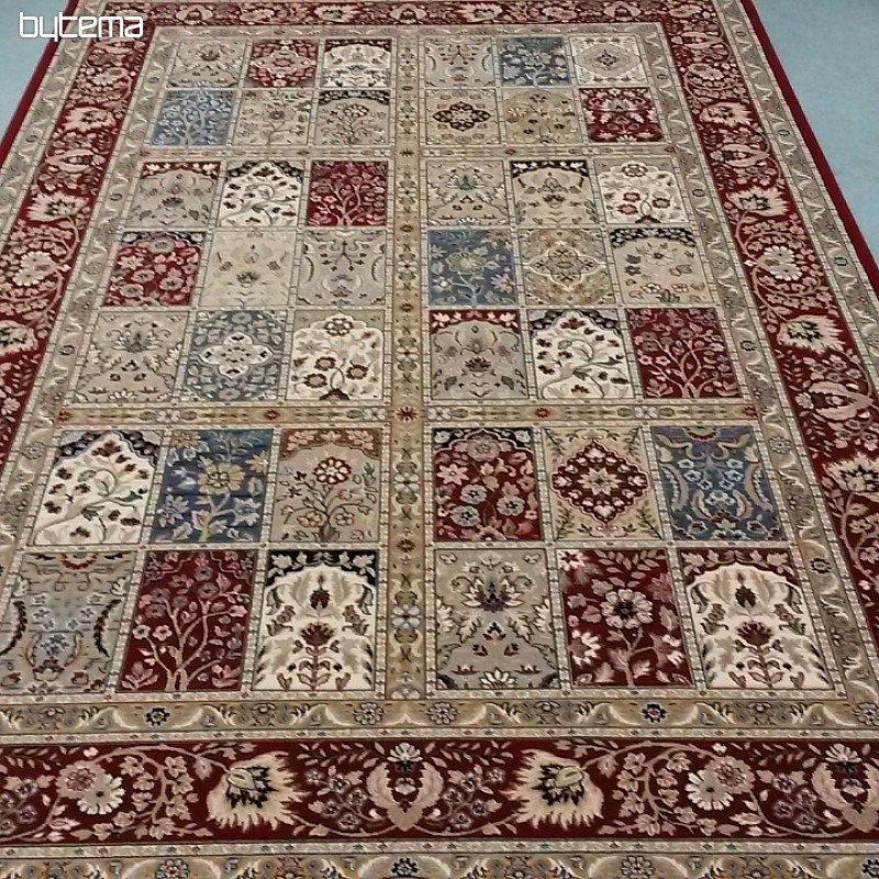 Vlnený klasický koberec DIAMOND ORIENT 7216/300 kazetový