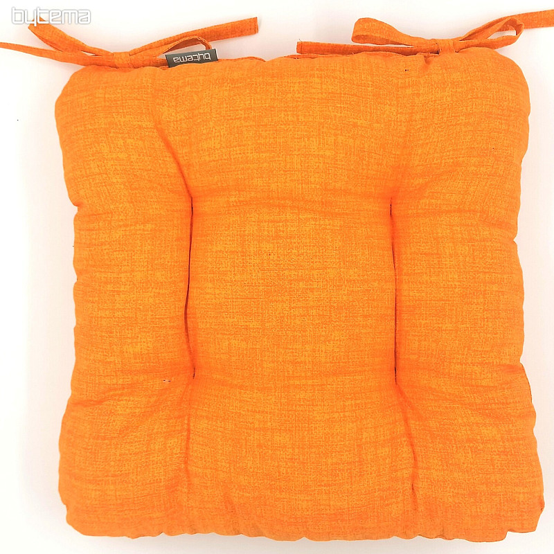 Sedáky na stoličky EDGAR oranžové 202