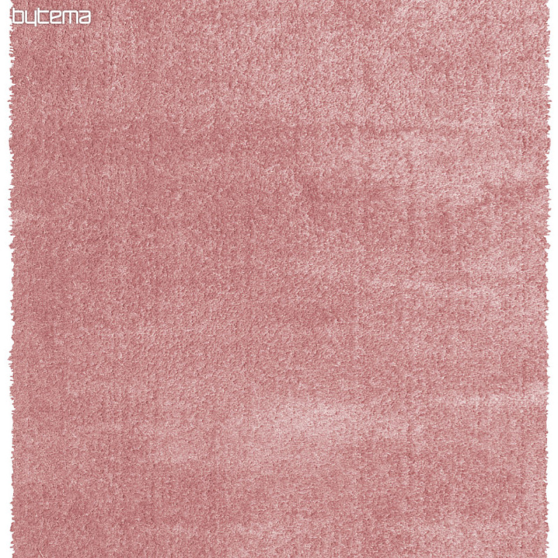 Okrúhlý koberec SHAGGY DOLCE VITA ružový