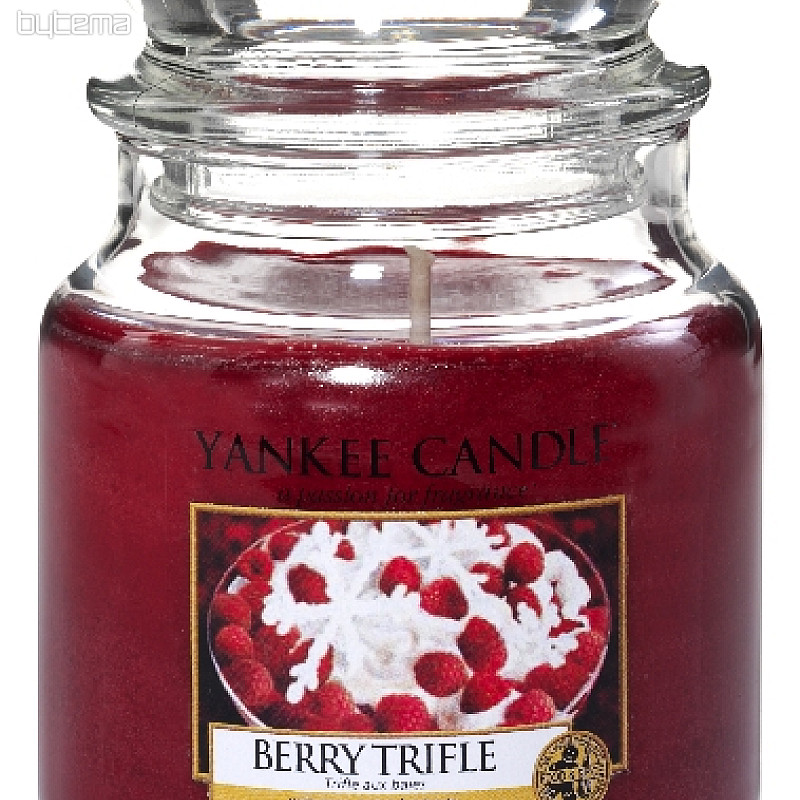 sviečka YANKEE CANDLE vôňa BERRY TRIFLE