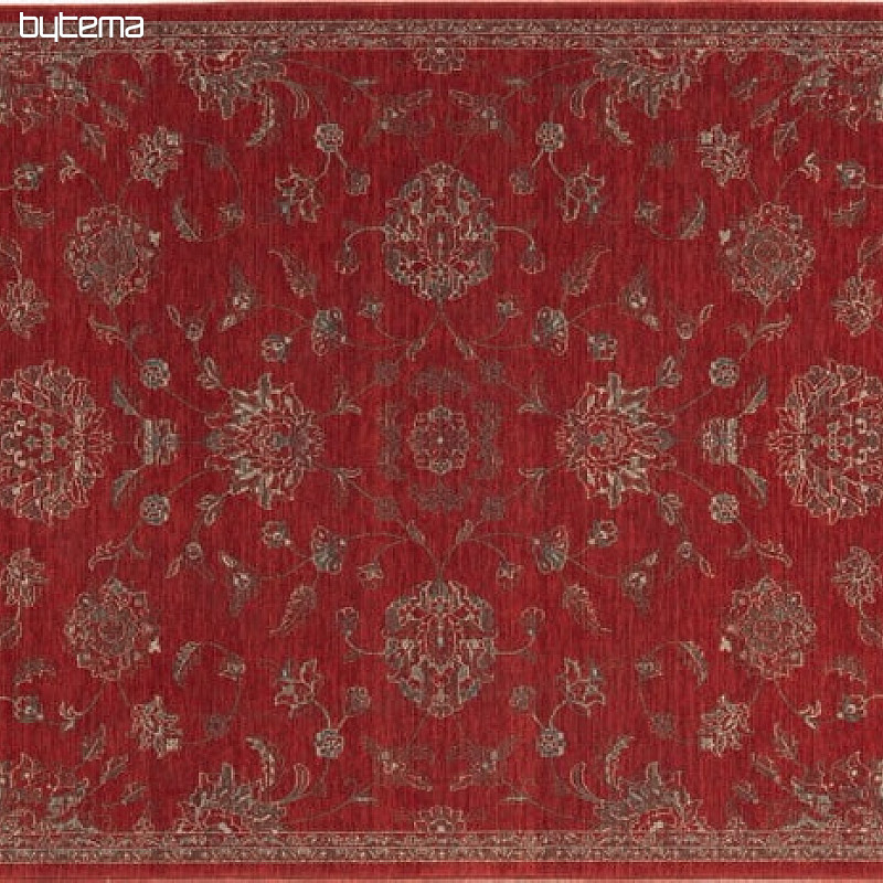 vlnený koberec DJOBIE klasik červený