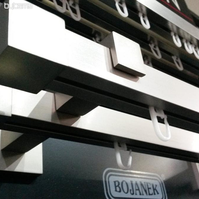 Luxusné dizajnová kovová koľajnice, garniža Manh nikel