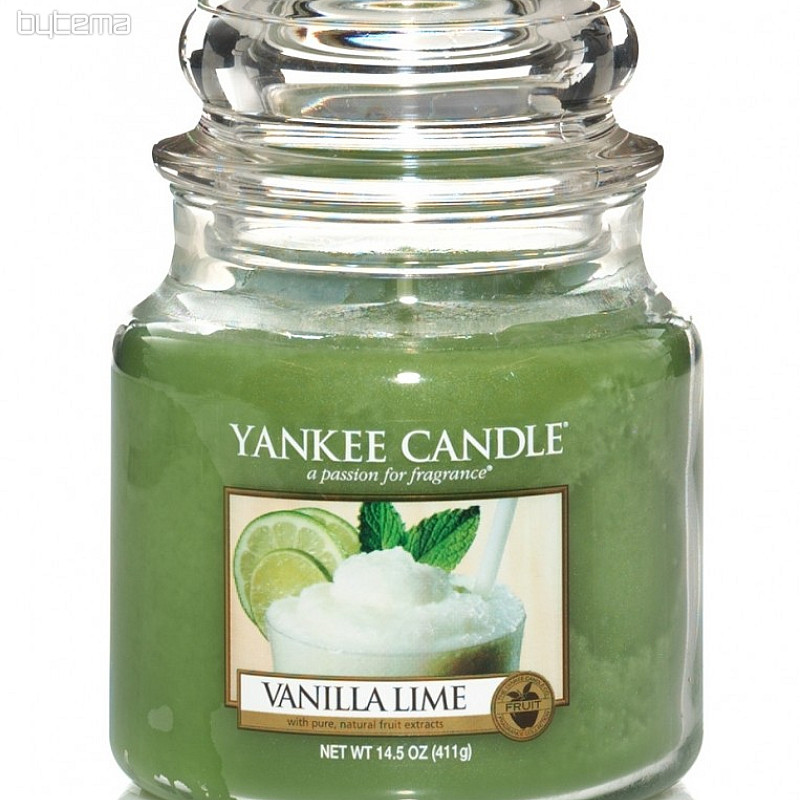 YANKEE CANDLE vôňa VANILLA LIME- vanilka s limetkami