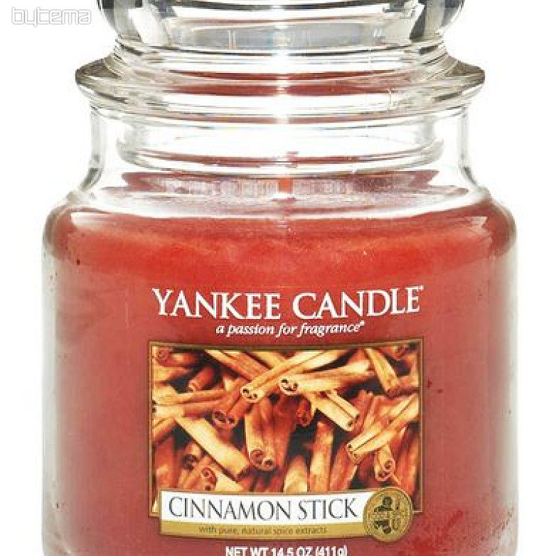sviečka YANKEE CANDLE vôňa CINNAMON STICK - škoricová tyčinka