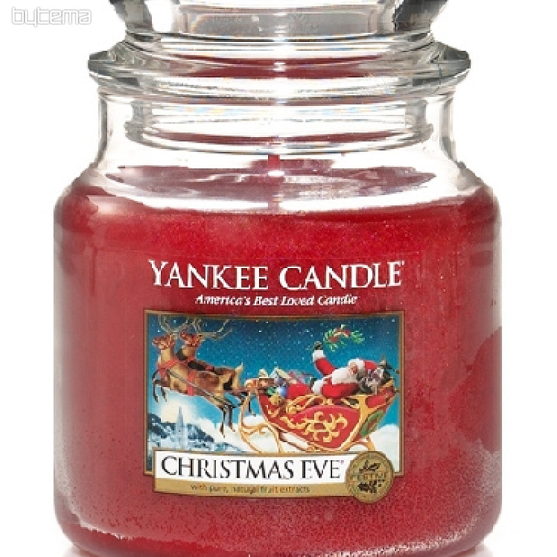 sviečka YANKEE CANDLE vôňa CHRISTMAS EVE - štedrý večer