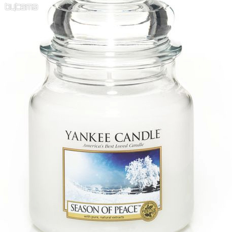 sviečka YANKEE CANDLE vôňa SEASON OF PEACE - obdobie mieru