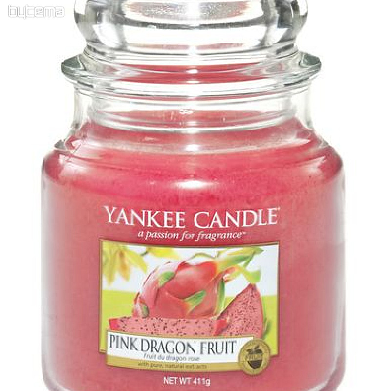 sviečka YANKEE CANDLE vôňa PINK DRAGON FRUIT - ružové dračie plod