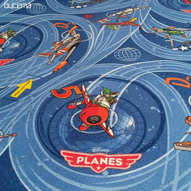 detský koberec PLANES letadla
