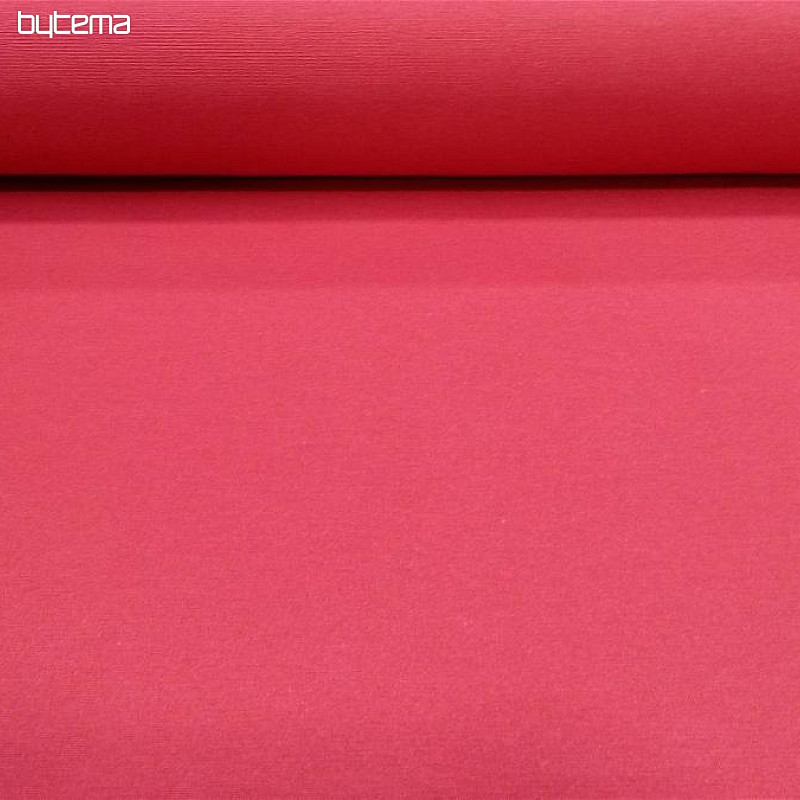 Dekoračná látka jednofarebná LISO 302 červená