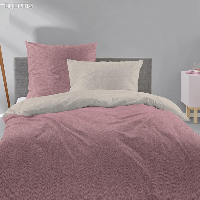 IRISETTE luxusné bavlnený satén 8350 elba-k rosa