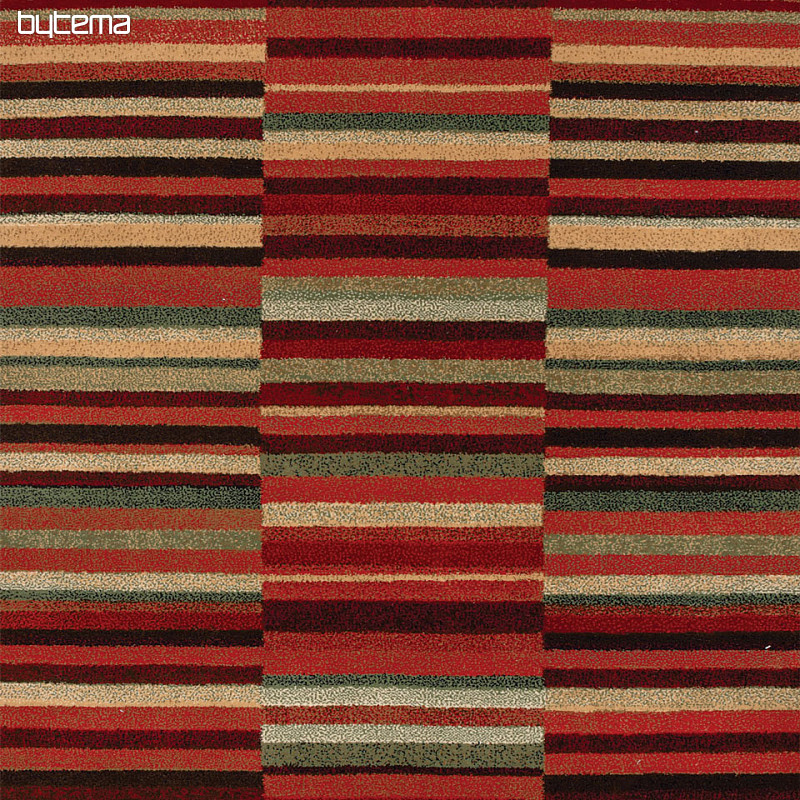 kusový koberec SOLID 88 červený