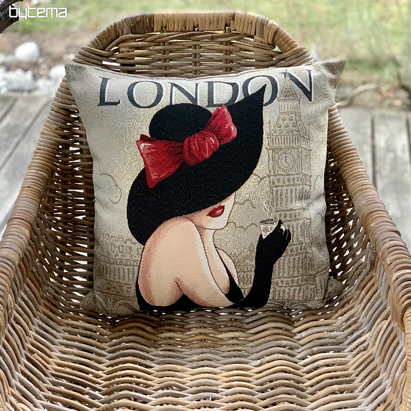 Gobelínový obliečka na vankúš LADY LONDON