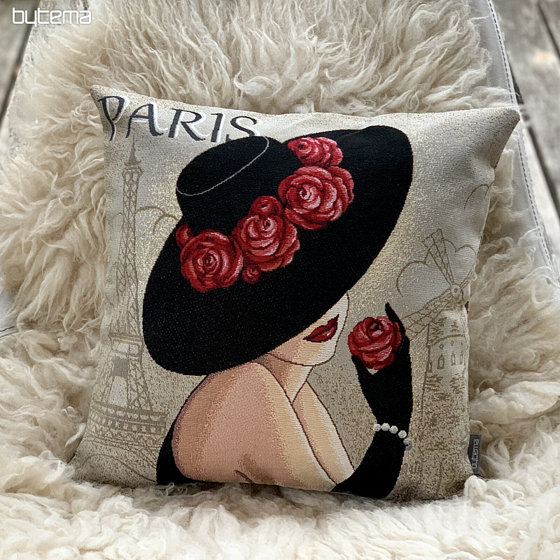 Gobelínový obliečka na vankúš LADY PARIS