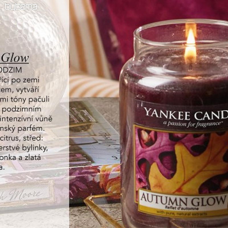 sviečka YANKEE CANDLE vôňa AUTUMN GLOW