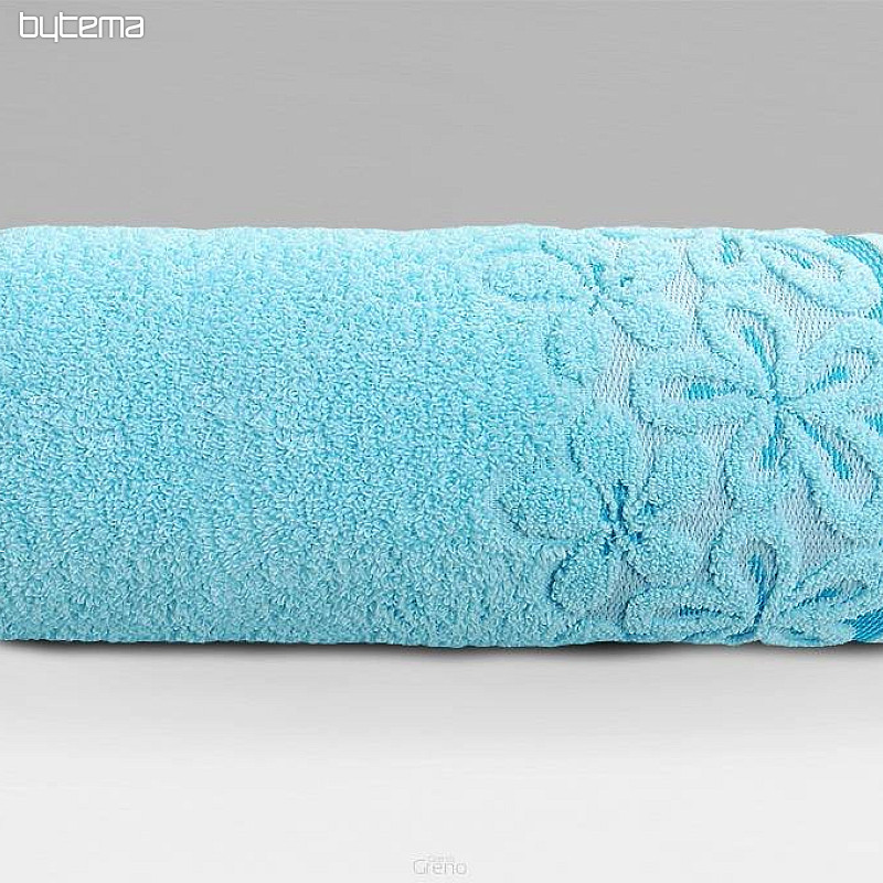 Luxusné uterák a osuška BELLA tyrkys modrá