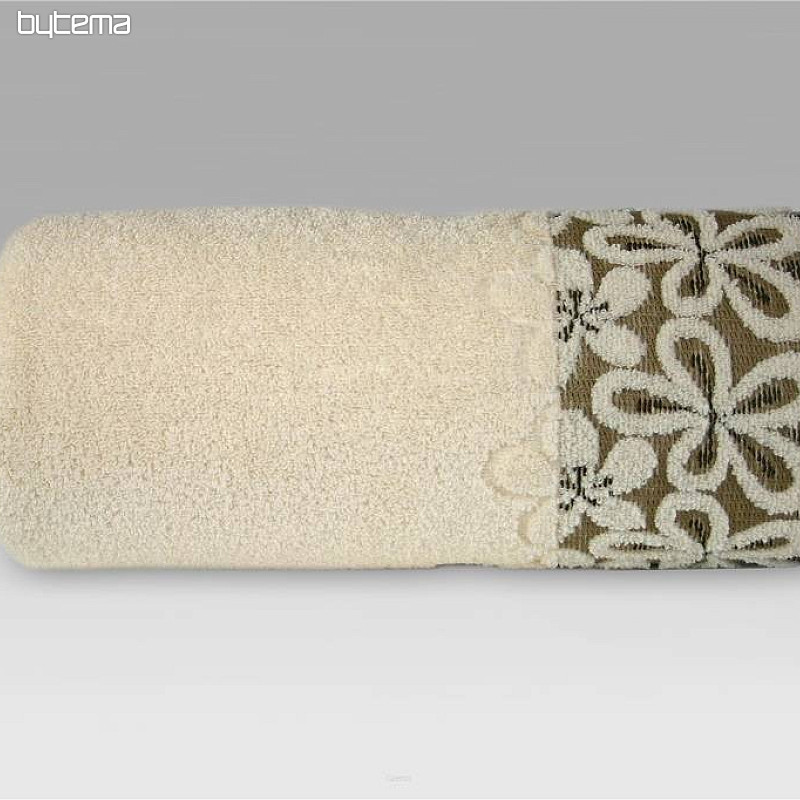 Luxusné uterák a osuška BELLA krémový