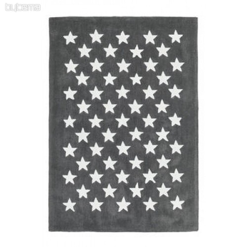 Detský kusový koberec DREAM 701 šedý