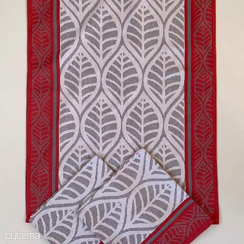 Utierky LISTY ČERVENÉ 3 ks