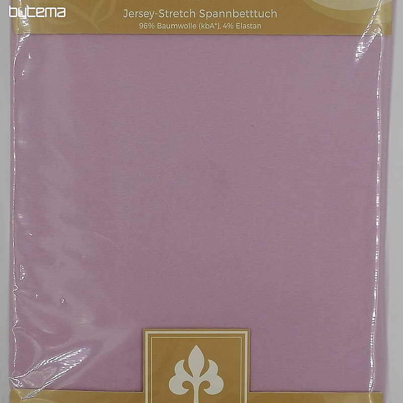 Jersey plachta BAMBOO - BIO COTTON lila