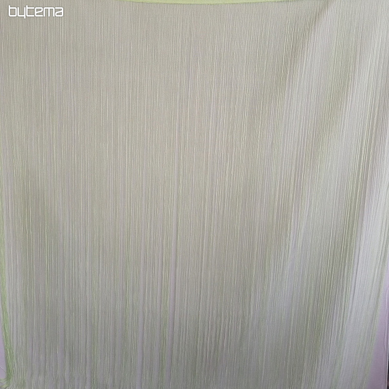 Záclona - zelená 160 cm x 290 cm