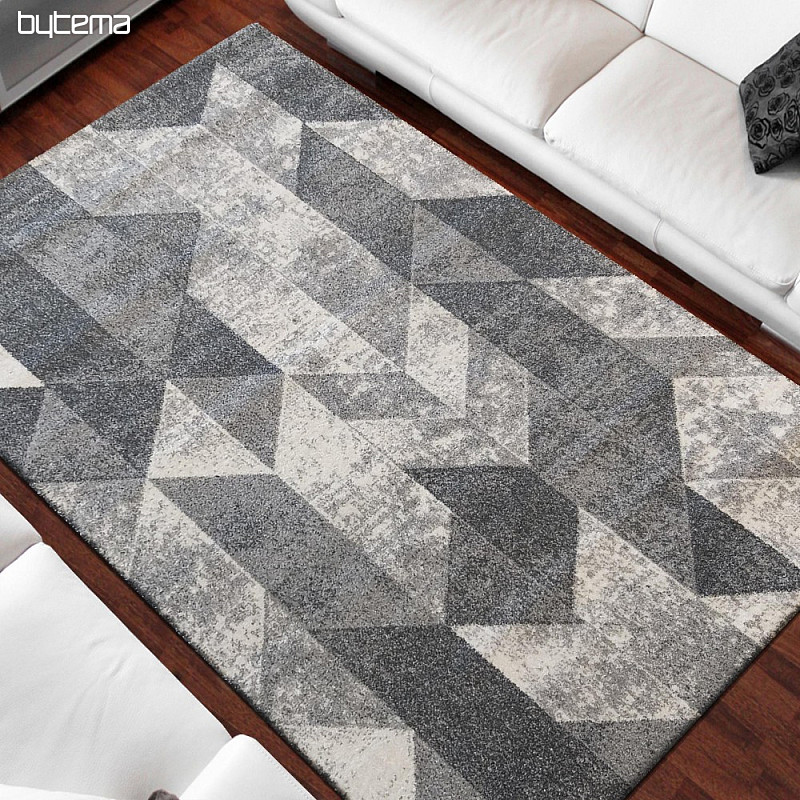 Kusový koberec VISTA MODERN sivý