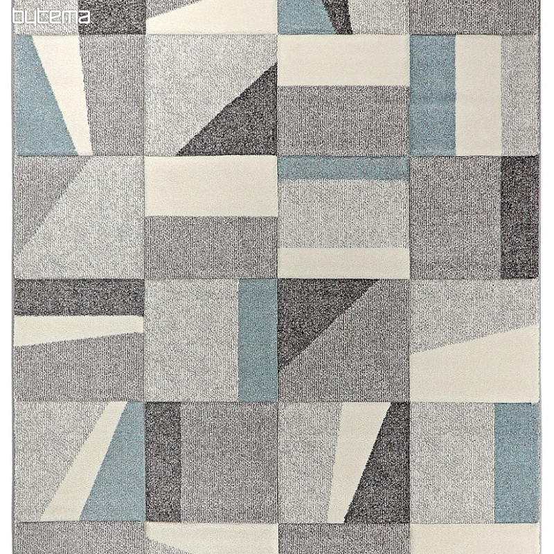 Moderné kusový koberec DIAMOND geometrické štvorca