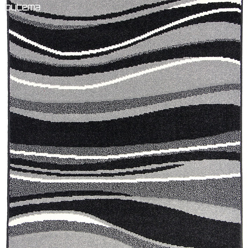 Kusový koberec PORTLAND vlny sivé