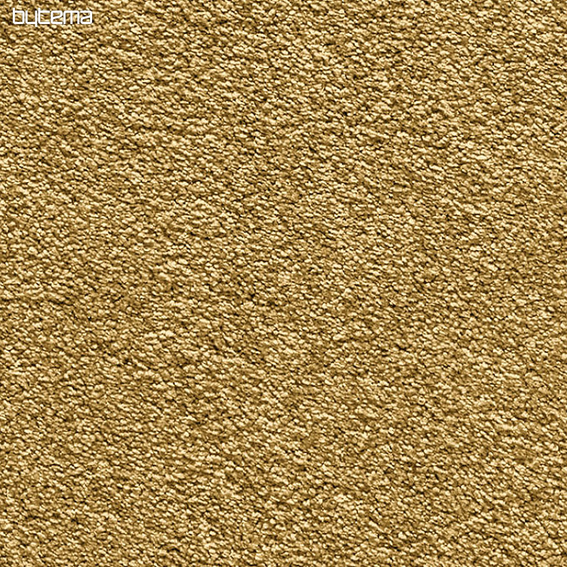 Luxusný metrážový koberec ROMEO 52 žltohnedý