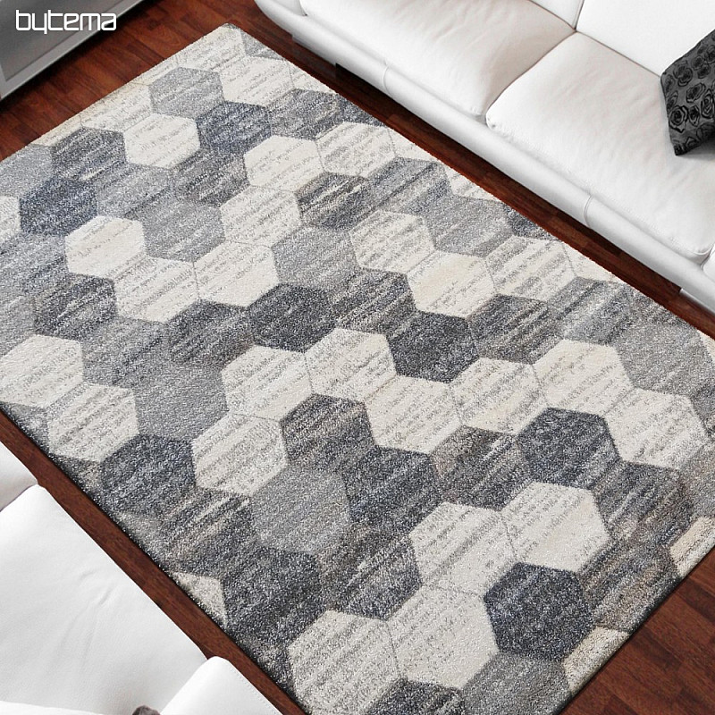 Kusový koberec VISTA ART sivý