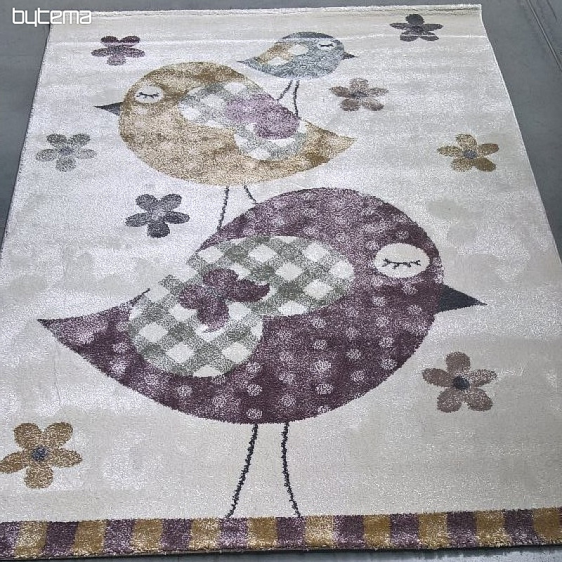 Detský koberec HAPPY KIDS vtáky 2