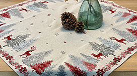Kúzlo vianočného stola: Obrusy, ktoré rozprávajú príbehy