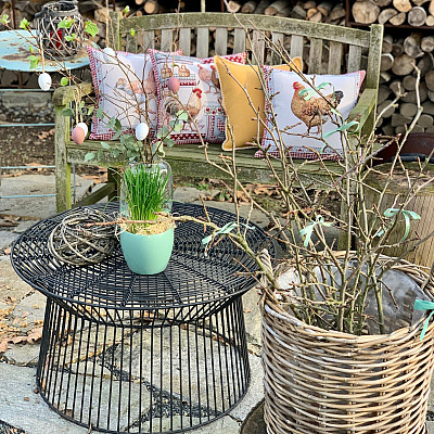 Farebné Veľká noc u vás doma: inšpirácia na jarné dekorácie a textílie