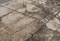 Kusový koberec v designu mramoru