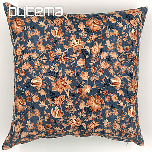 Dekoračný povlak Varanasi kalamkari modrá
