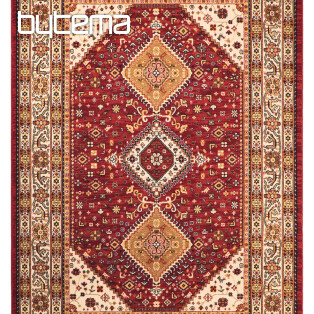 Luxusné vlnené koberec JENEEN 93 bordó