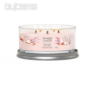 sviečka YANKEE CANDLE vôňa PINK SANDS TUMBER STREDNÁ 5 knôtov