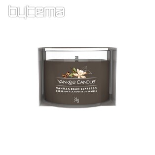 sviečka YANKEE CANDLE vôňa VANILLA BEAN ESPRESO V SKLE 37 g