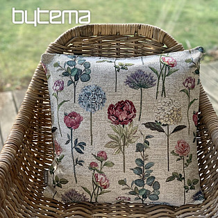 Gobelínový obliečka na vankúš FLORES TIME II
