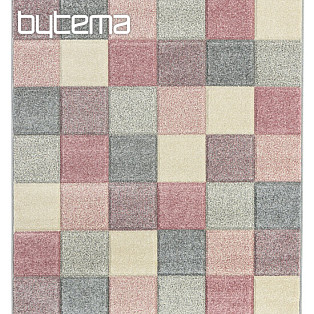 Kusový koberec PORTLAND kocky farebné