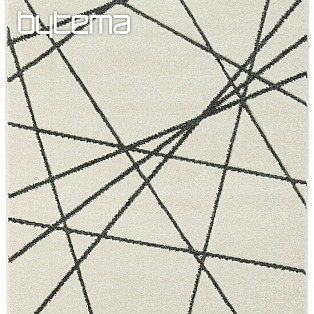 Kusový koberec PORTLAND bielo šedý
