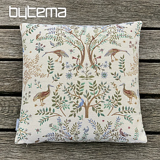 Gobelínový obliečka na vankúš WILLIAM MORRIS béžová - celoplošná
