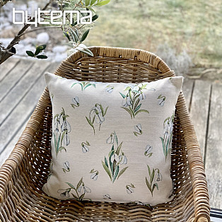 Gobelínový obliečka na vankúš SNOWDROPS