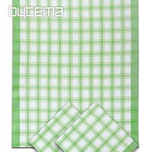 Utierky Bambusové VEĽKÁ KOCKA ZELENÁ