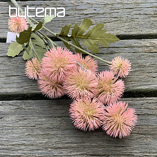 DRY PLASTIC POMPOM RUŽOVÁ