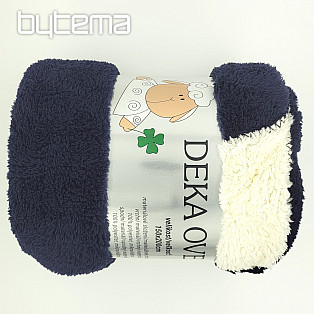 Deka ovečka-ovečka NÁMORNÍCKA MODRÁ