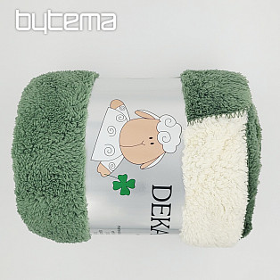Deka ovečka-ovečka LESNÁ ZELENÁ