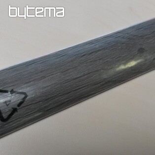Prechodový profil DUB šedý 30 mm, samolepiace