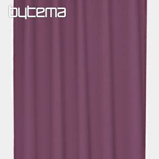 Ľahký dekoračný záves VICKY tmavo fialový 140x245