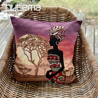 Gobelínový obliečka na vankúš AFRIKA 1